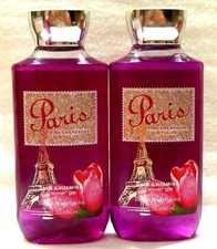 2 Paris Pink Champagne Tulips Shower Gel Bath Body Works 10 Oz