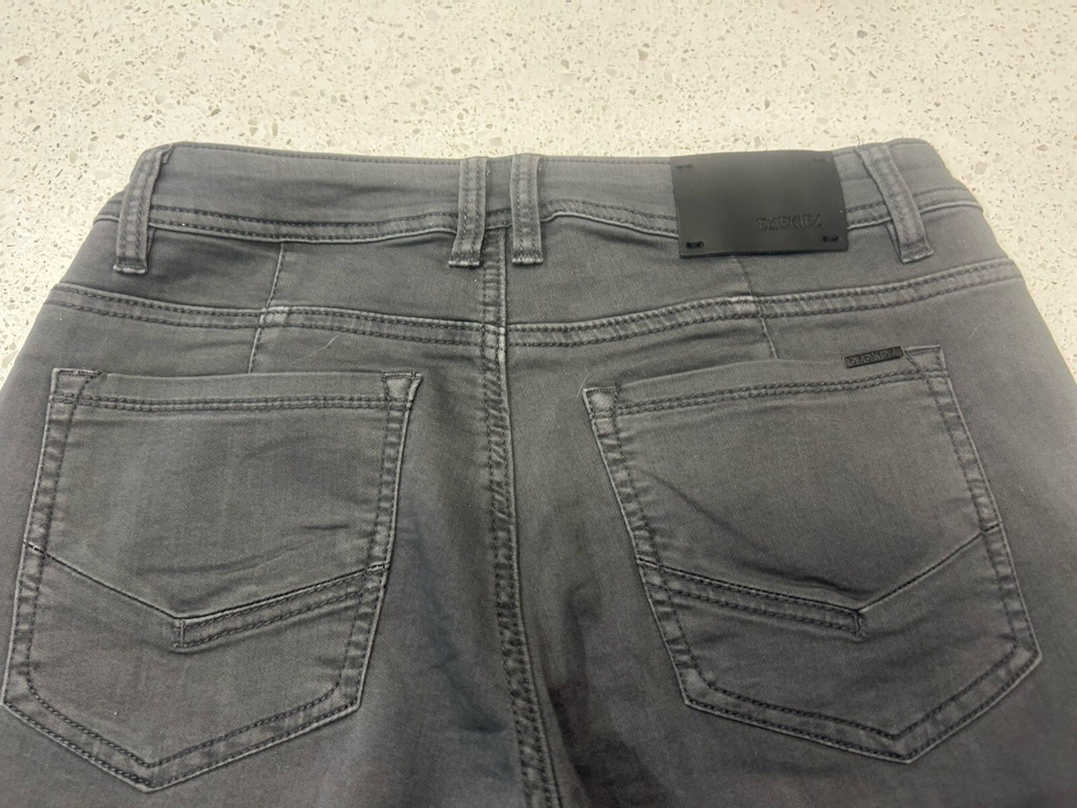 Mens Jeans Ezekiel Chopper Jeans Ezekiel 305 Chopper Jeans Black