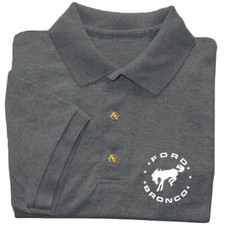 Ford Bronco Shirt Mens Polo Collared Shirt Golf Tee Shirt Clothing Apparel