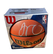 Jayson Tatum Signed Wilson NBA Basketball Fanatics COA Celtics MVP