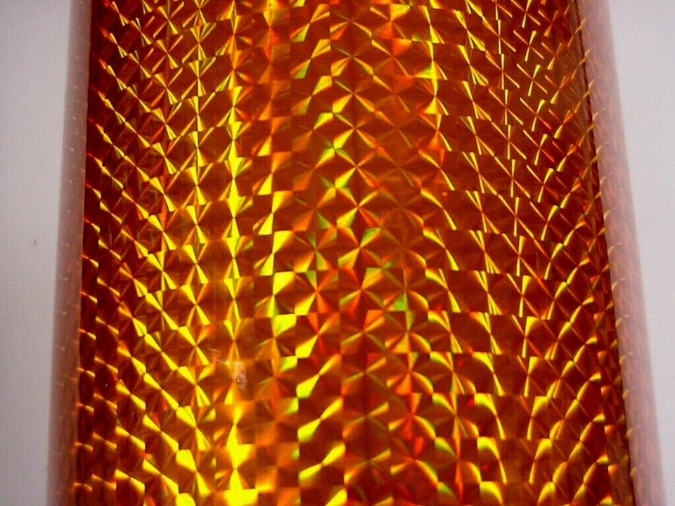 Holographic Prism Sign Vinyl 24"  x 30 ft,  Pick Any Fantasy Diffraction Color! - Image 3 of 4