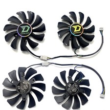 For Power Color RX5500XT 5600XT 5700 5700XT Video Card Cooling Fan Radiator