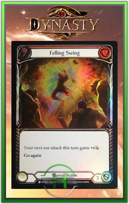 Felling Swing Rainbow Foil - FAB:Dynasty - DYN082 - Offizielle englische Karte