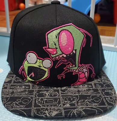 Invader Zim Robot Gir Dog Character Nickelodeon Snapback Hat Cap