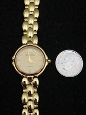 Wristwatch Lady's Simon Chang Gold Plate Quartz NOS 1980s France