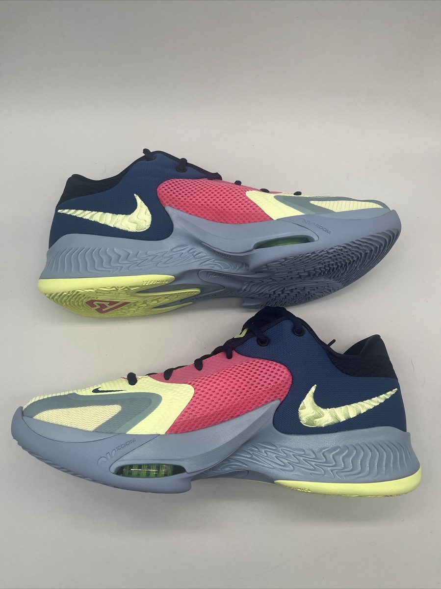 Nike Zoom Freak 4 Marina Blue/Grey Basketball Shoes DO9680-400