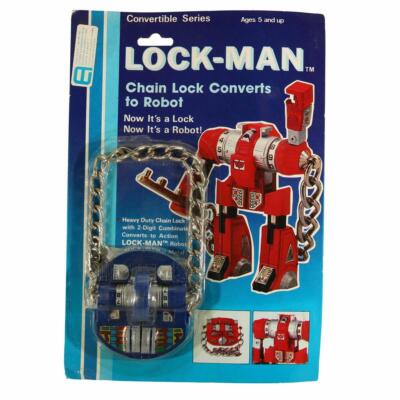 Vintage Transformer - Lock-Man (Blue) / Die Cast - MOC