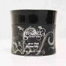 Gelish Hard Gel LED 0.5 Fl. Oz - Pink Builder Nail Gel #01561