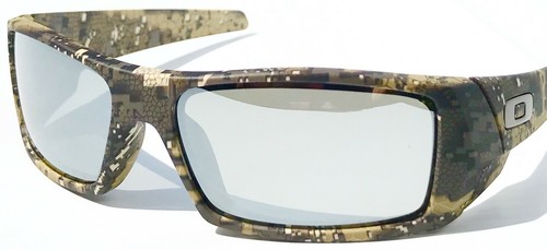 NEW* OAKLEY GASCAN Desolve Camo POLARIZED Galaxy Chrome Mirror Sunglass  9014 | eBay