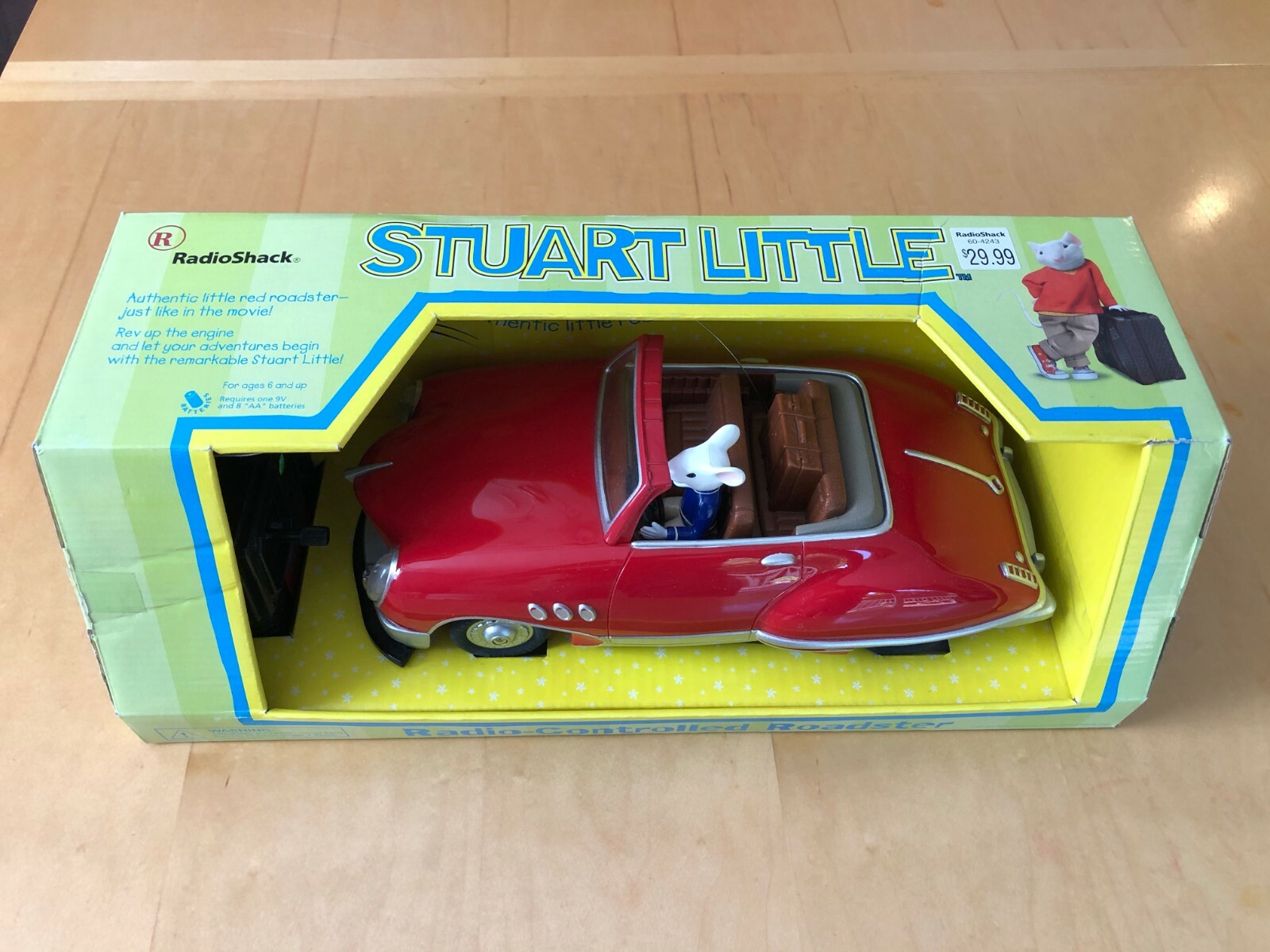 stuart little roadster radio shack
