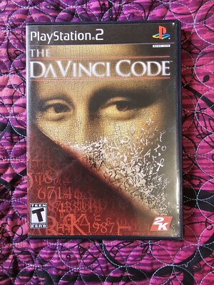 The DaVinci Code PS2 Game, Manual, Case (Sony PlayStation 2, 2006)  Ps2 2k Games