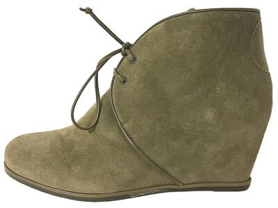 STUART WEITZMAN NUKALAHARI LACE-UP ANKLE BOOT SZ 10, RETAIL $465