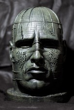 Prometheus Alien Covenant Ampule Temple Hall of Heads Statue Sculpture Art.