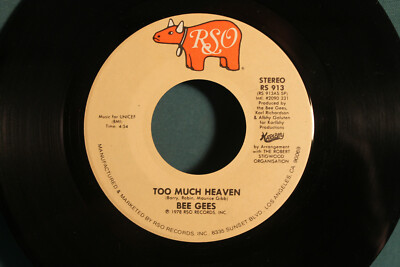 BEE GEES---TOO MUCH HEAVEN    (1978 TOP SONG)