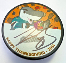 Tyler Kennedy Signed San Jose Sharks NHL Official Puck- 2009 Stanley Cup Champ ✩
