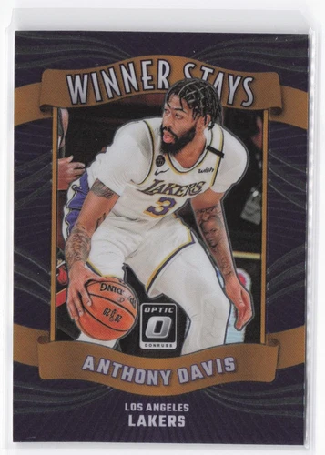 2023-24 Donruss Optic Anthony Davis #19 Winner Stays