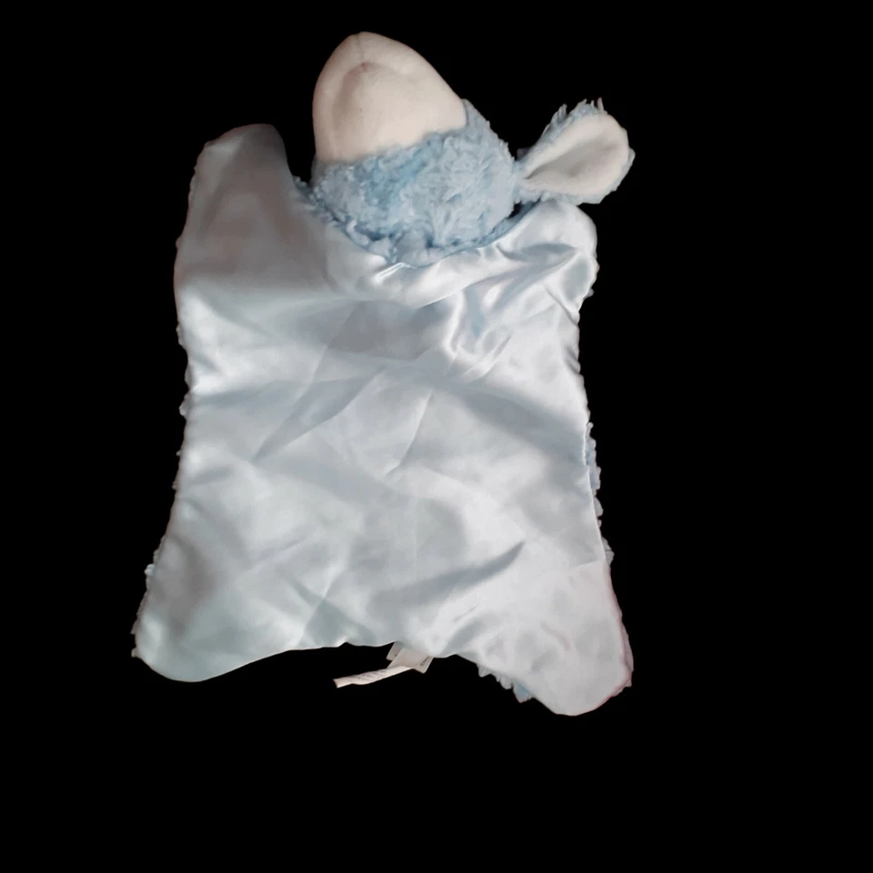 Baby GUND Cómodo Acogedor Mini Winky Seguridad Blankie Lovey Cordero Azul Foto 4 de 4