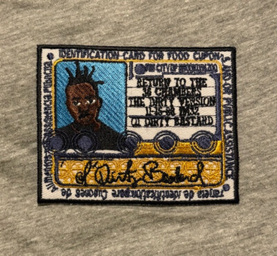 ODB Patch Ol' Dirty Bastard - Wu Tang - Brooklyn Zoo - C.r.e.a.m - 90s boom bap