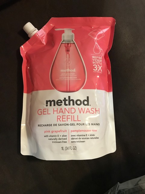 Method GEL Hand Wash Refill Pink Grapefruit 34 Oz Pouch ...