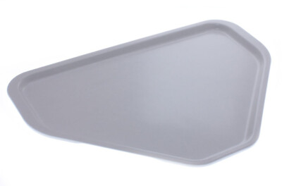 Tablett Trapez lichtgrau Polyform Serviertablett Speisetransport Servierplatte