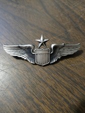 Vintage US Army Air Force Senior Pilot Wings 3" - Hallmark I21