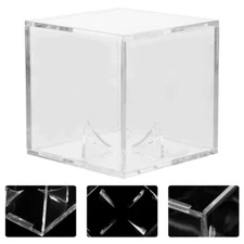 1PC Transparent Tennis Ball Case Baseball Display Stand Storage Box Holder