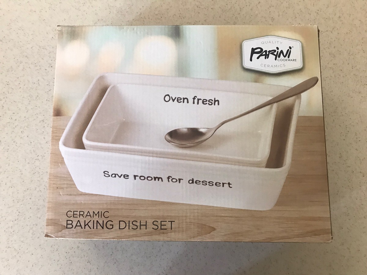 PARINI” Cookware Set Ceramic Baking Dish Piece Set Baking Pie