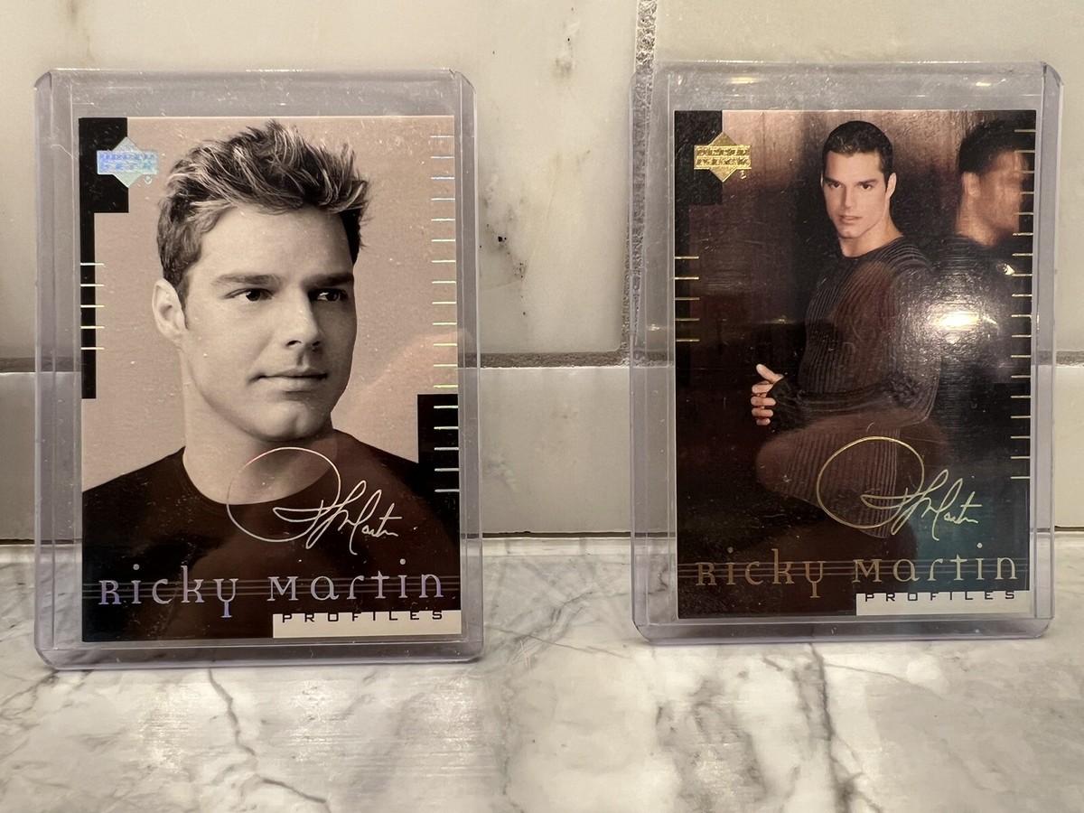 Ricky Martin Cards🔥SUPER RARE🔥LIMITED NUMBERED🔥LOT of 4🔥 MINT