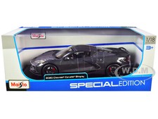2020 CHEVROLET CORVETTE STINGRAY C8 GRAY 1/18 DIECAST MODEL CAR BY MAISTO 31447