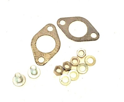 Kawasaki 11060-7016 Muffler Gasket 2-Pack + Hardware, Genuine OEM
