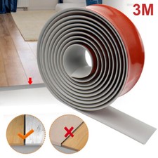 3m Self-adhesive Carpet Edge Guard PVC Rubber Floor Transition Trim Strip Tape