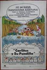 POSTER CORSA PER LA TUA VITA CHARLIE BROWN Snoopy Peanuts 1SH ARGENTINA 1977