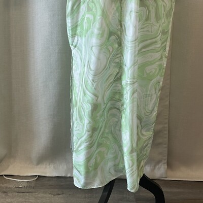 h&m kaftan dress green Rent HM Conscious Exclusive Dress main image 0