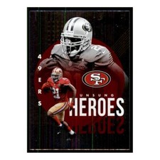 2021 Panini Absolute Unsung Heroes #UH18 Frank Gore 49ers Football Card