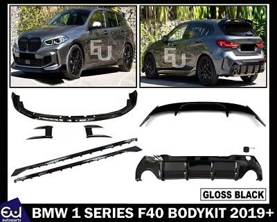 EU AUTO PARTS LTD BODYKIT BODY KIT FRONT SPLITTER REAR DIFFUSER FOR BMW 1 SERIES F40 120i MP AERO