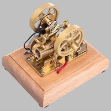 ENGINEDIY Mini M14 Horizontal Gas Internal Combustion Engine Model