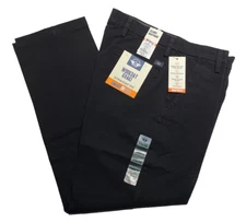 Men's Dockers Workday Khaki Straight Fit Smart 360 Flex 33x30 Black - NWT!