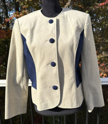 Gever Gever Originals Beverly Hills Womens Vtg Button Front Jacket Size M | eBay