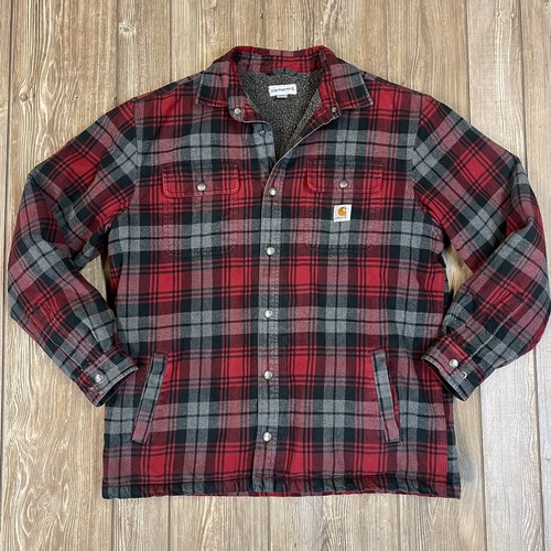 Carhartt Hubbard Flannel Fleece Sherpa 