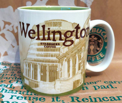Starbucks Coffee Mug/Tasse WELLINGTON/New Zealand, Global Icon, neu/unbenutzt  