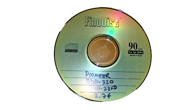 Pioneer Elite BDP-320 BDP-23FD Firmware Update CD ver 3.74