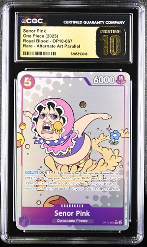 Senor Pink (Parallel) graded CGC 10 for sale on eBay