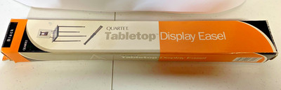 Tabletop Display Easel Tripod, Adjustable Arms, Black, 13.25  Tall, NEVER USED!!
