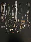 Vintage Costume Jewelry Assorted Lot 9 Necklace And Earring Sets Total 40 Pieces