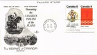 Dr Jim Stamps FDC Canada Indians of the Plains Setenant Pair Rose Craft