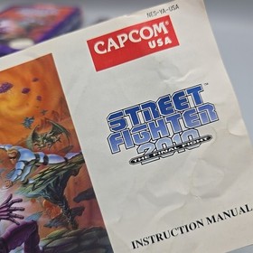 Street Fighter 2010: The Final Fight (Nintendo NES, 1990) Complete in Box