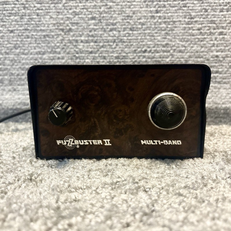 Fuzzbuster II Multi-Band Radar Detector Woodgrain Vintage Untested, For Parts