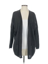 Jarbo Women Gray Wool Cardigan 36 eur