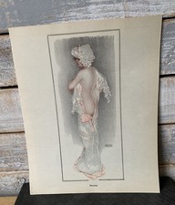 RAPHAEL KIRCHNER  BOOK PRINTS recto Verso  from girls from LA VIE PARISIENNE 