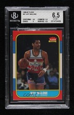 1986-87 Fleer Jeff Malone #67 BGS 6.5 0yg9